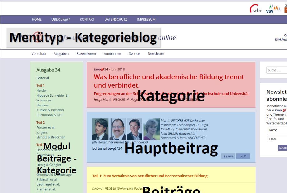 Joomla rockt Wissenschaft
