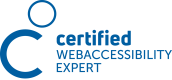 Logo Certified Webaccessibility Expert